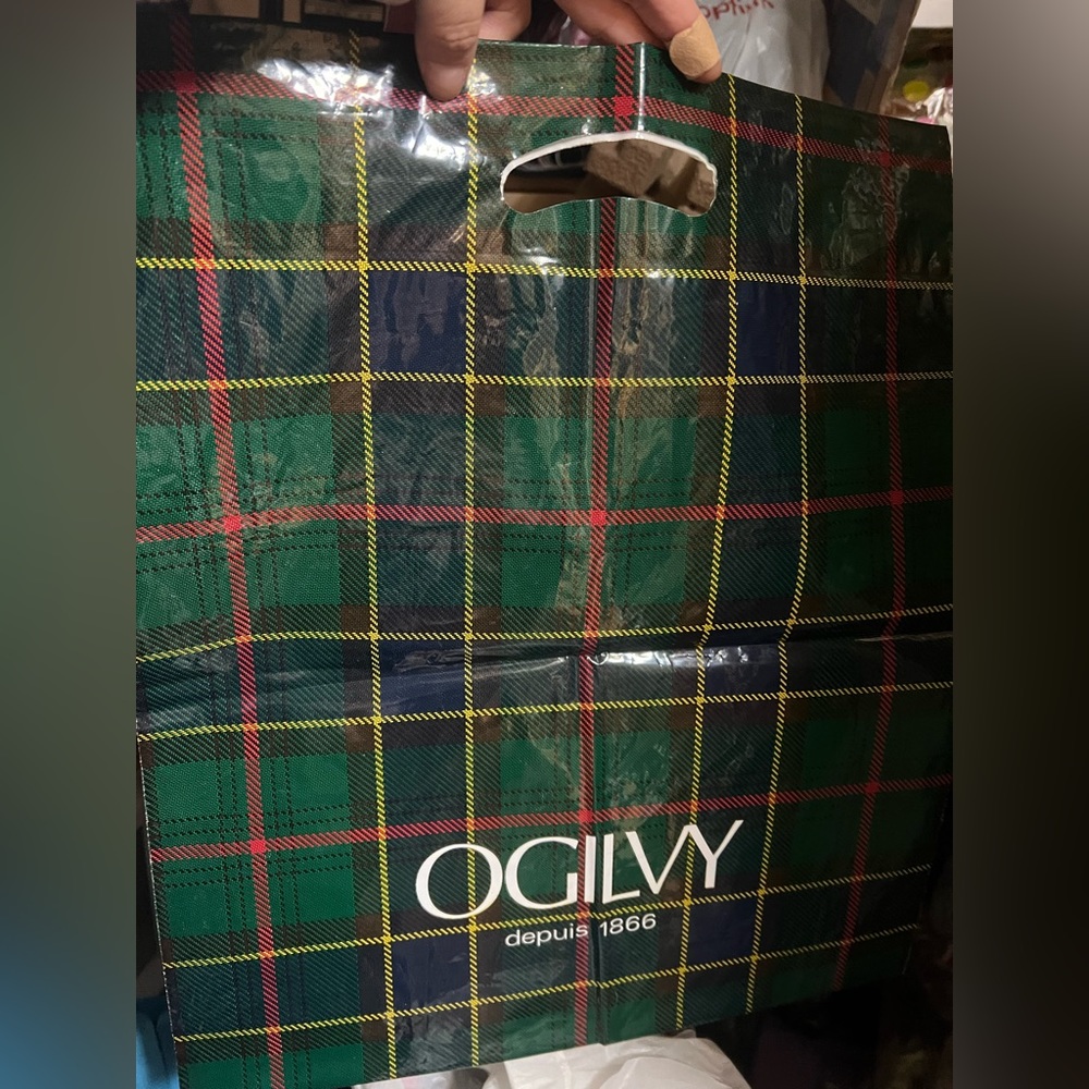 Ogilvy Store Plastic Shopping Bag